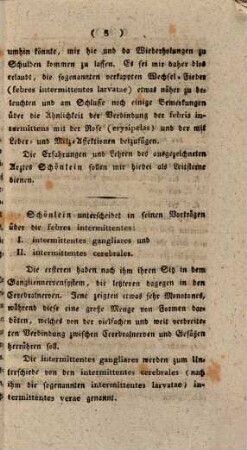 Inaugural-Abhandlung über die Cerebral Wechselfieber