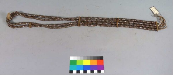 Necklace made from iron beads