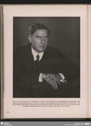 Generalintendanten Dr. Hartmann