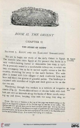 Chapter II: The story of Egypt