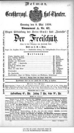 Der Freischütz