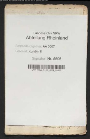 Ausbesserung von Wegen im Amt Hülchrath