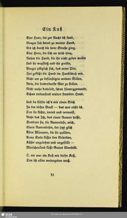 Ein Kuß