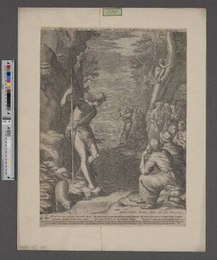 [Johannes der Täufer predigt]