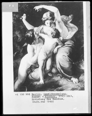 Erziehung des Bacchus