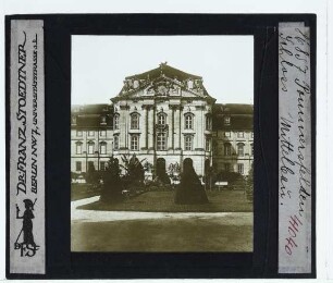 Pommersfelden, Schloss Weißenstein : Mittelpavillon mit Treppenhaus