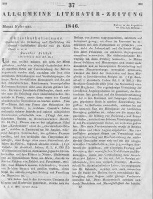 Bauer, A. R. E.: Geschichte der Gründung und Fortbildung der deutsch-katholischen Kirche. Meißen: Klinckicht und Sohn 1845 (Beschluss von Nr. 36)
