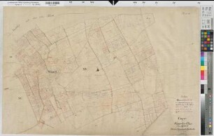Wamel (Möhnesee), Völlinghausen (Möhnesee), Separation Wamel und Völlinghausen, Bl. 4 Brouillonkarte Körbecke Flur 13-15