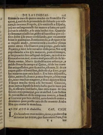 Linage de Atabaliba. Cap. CXIX