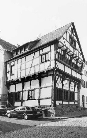 Gotisches Haus (Wohnhaus, Fachwerk); Gelnhausen, Kuhgasse 5