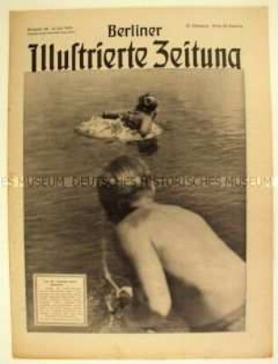Wochenzeitschrift "Berliner Illustrierte Zeitung" u.a. zur Zerstörung des Kölner Doms und zum Krieg an der Ostfront