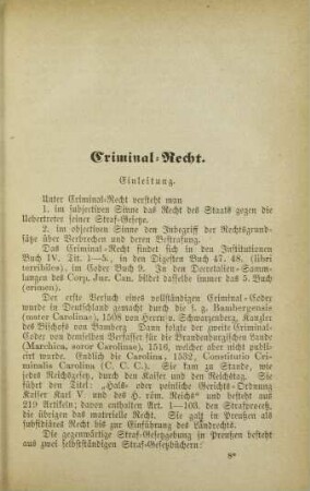 Criminal-Recht.