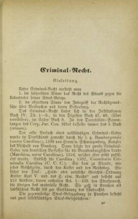 Criminal-Recht.
