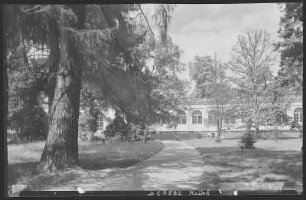 Pillnitz. Schloss Pillnitz Parkansicht