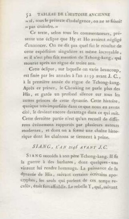 Siang, l'an 2146 avant J.C.