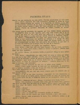 Primera etapa