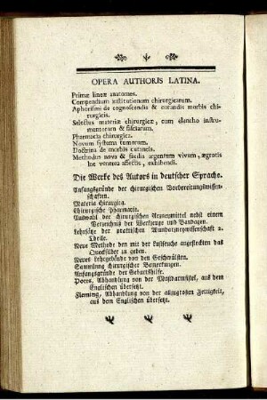 Opera Authoris Latina.