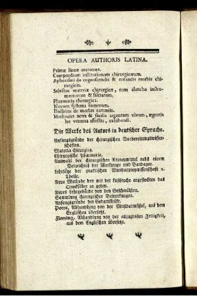 Opera Authoris Latina.