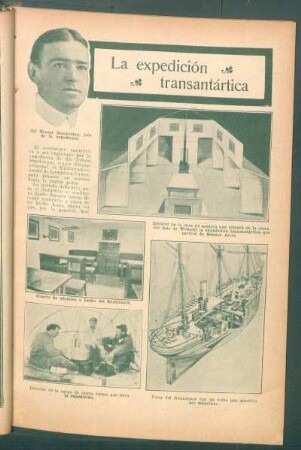 La expedición transantártica