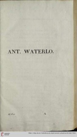 Ant. Waterlo