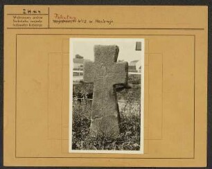 Sühnekreuz in Dreikretscham : Kamjentny pokutny křiž pola Haslowa