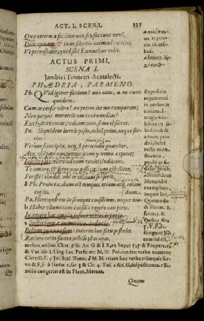 Actus Primi. Scena I. - II.