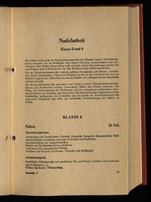 Nadelarbeit