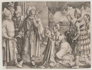 Potiphars Frau beschuldigt Joseph