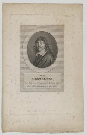 Bildnis des René Descartes