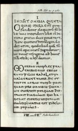 [Schriften des 8. und 7. Jahrhunderts] Tab. 25