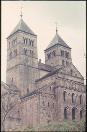 Die romanische Kirche in Murbach