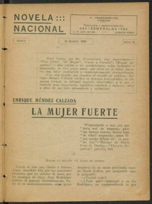 1921001200: La mujer fuerte