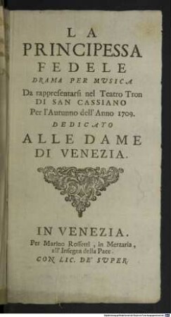 La principessa fedele
