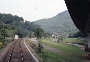 Schenkenzell; Schiltach: Bahnstrecke im Kinzigtal