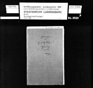 Schuldenwesen der evang. und der kath. Schulgemeinde Pflaumloch
