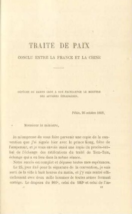 Traité de paix