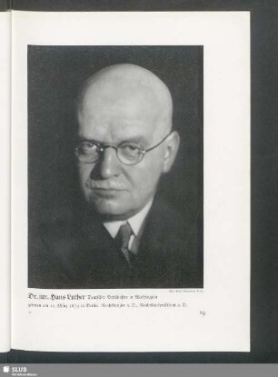 Dr. jur. Hans Luther