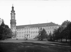 Weimar, Stadtschloss. Ansicht von Süden