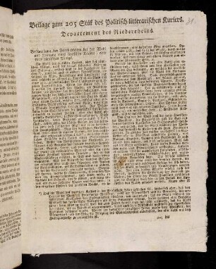 Politisch-litterarischer Kurier...
