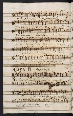 4-10, Missa II.
