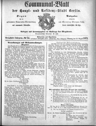 1872,34: No. 34, 25. August 1872