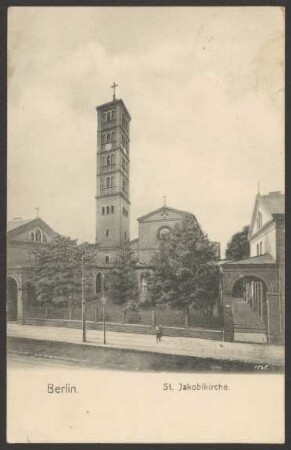 Ansichtskarte St.-Jacobi-Kirche, Oranienstraße 133