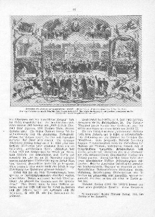 Abbildung des Festes für die heimkehrenden Krieger