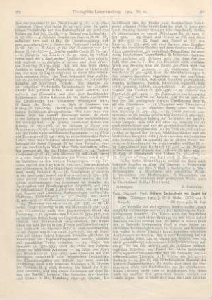 580-583 [Rezension] Volz, Paul, Jüdische Eschatologie von Daniel bis Akiba