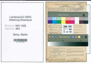 Entnazifizierung Martin Deloy , geb. 13.08.1911 (Landwirt)