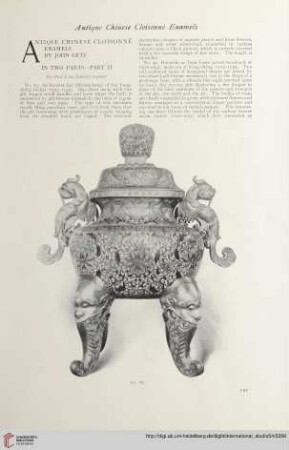 Antique Chinese cloisonné enamels, 2