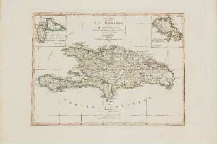 Karte 49: Charte von der Insel San Domingo oder Hispaniola