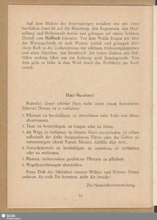 Harz-Wanderer!