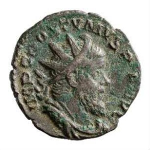 Münze, Antoninian, 260 n. Chr.