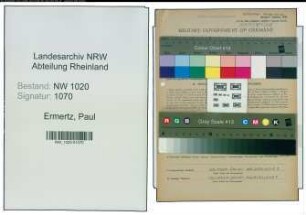 Entnazifizierung Paul Ermertz , geb. 03.04.1905 (Haendler)